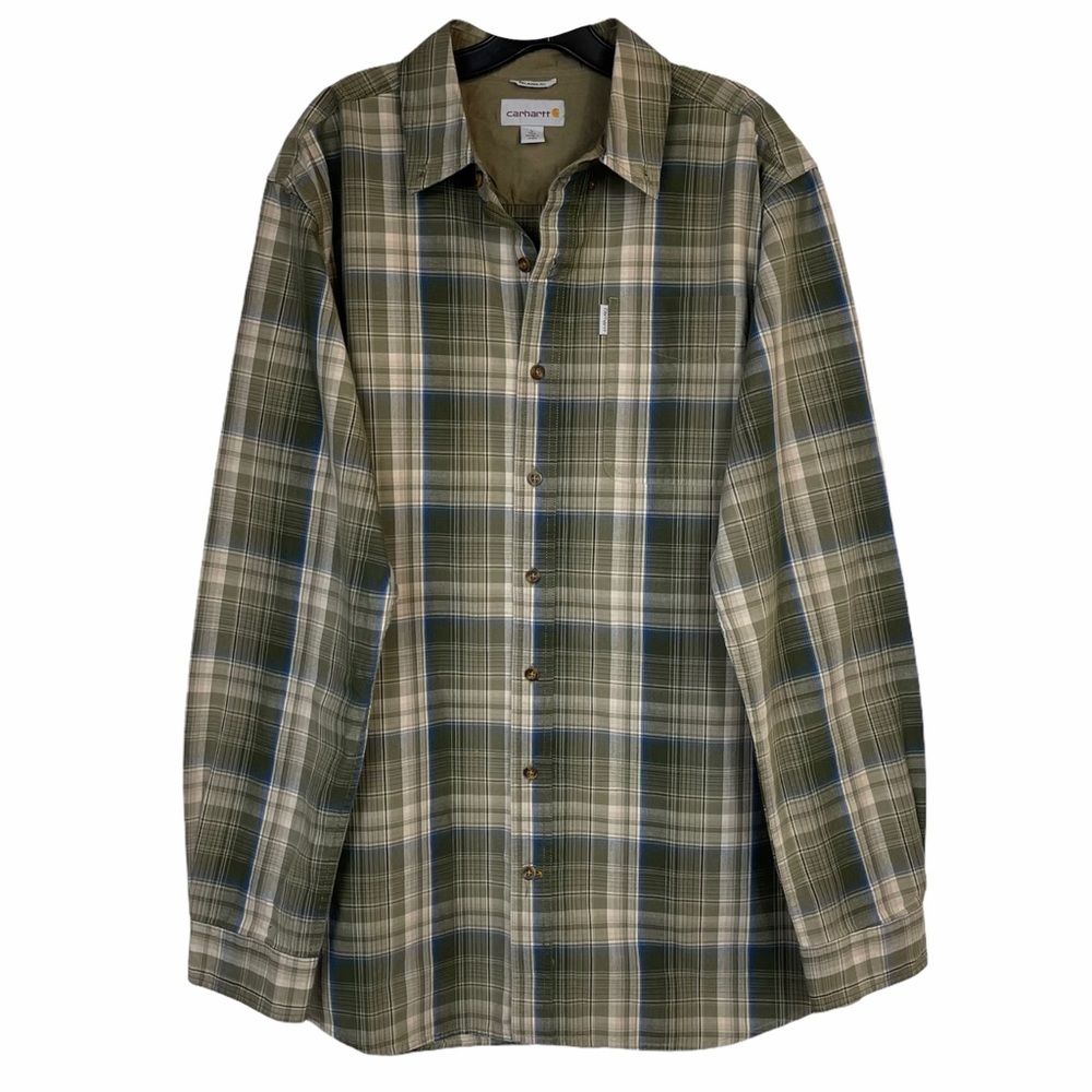 ❗️Carhartt Plaid Relaxed Button Shirt